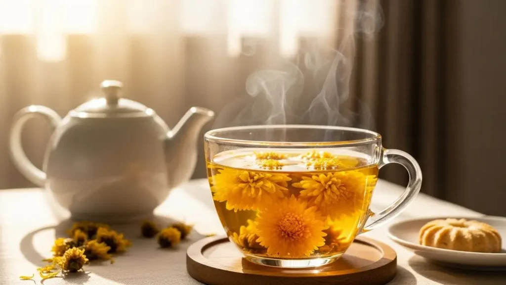 considerations when consuming chrysanthemum tea