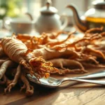 how much ginseng root for tea