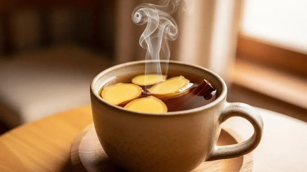 is ginger tea safe during the first trimester