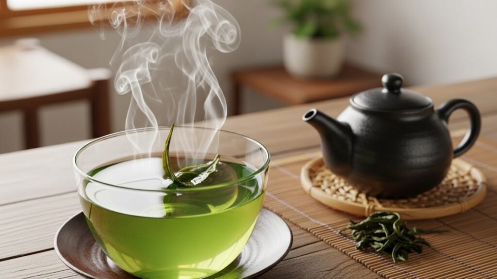 preparing the perfect cup of sencha