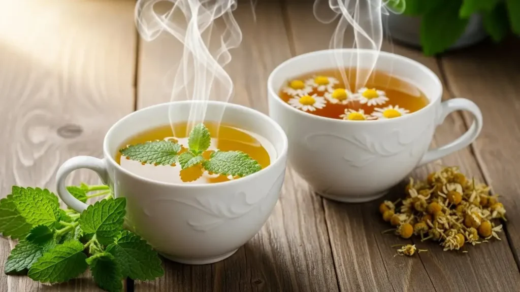 understanding lemon balm tea vs. chamomile tea