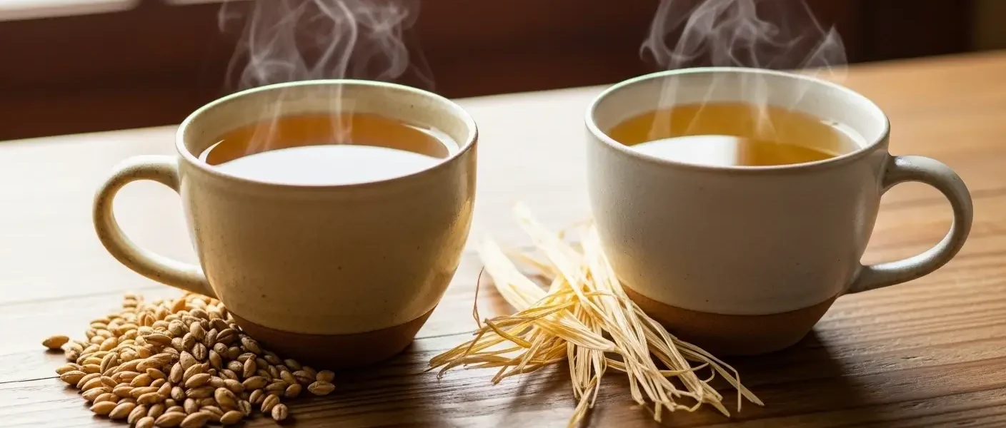 barley tea vs corn silk tea