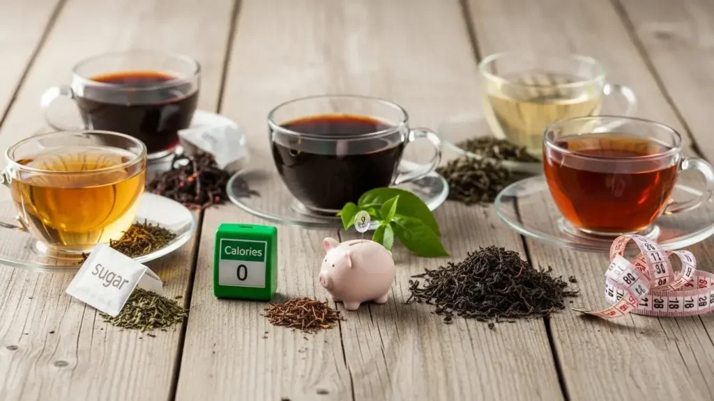 common misconceptions about tea and calories