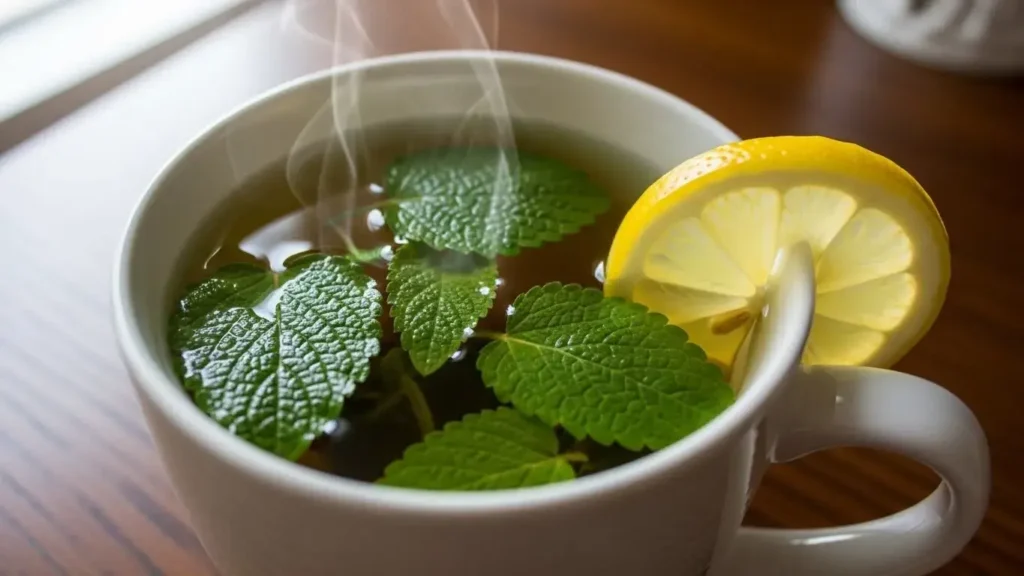 discover the healing properties of lemon balm tea