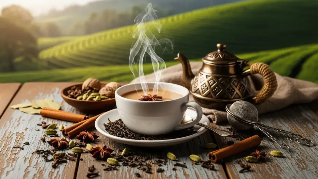 essential chai ingredients and spices