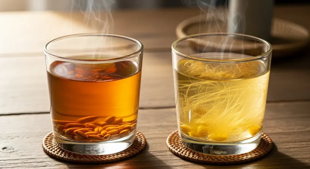 flavor profiles and sensory experience of barley tea and corn silk tea