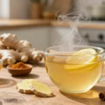 ginger tea 2 times a day