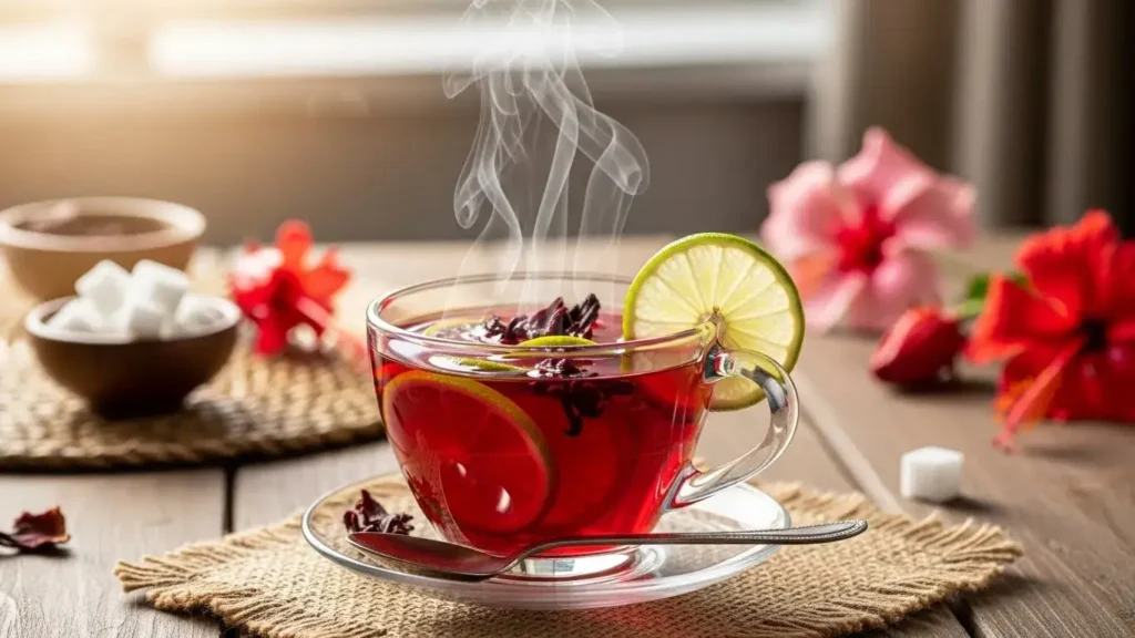 interactions and contraindications when using hibiscus tea