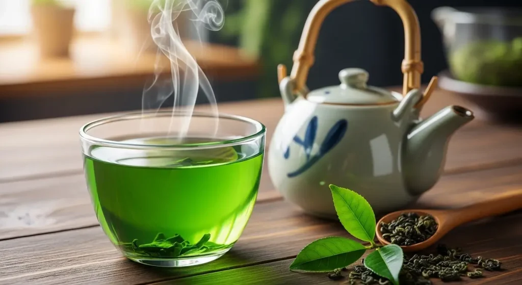 are there any risks of green tea for kidney health