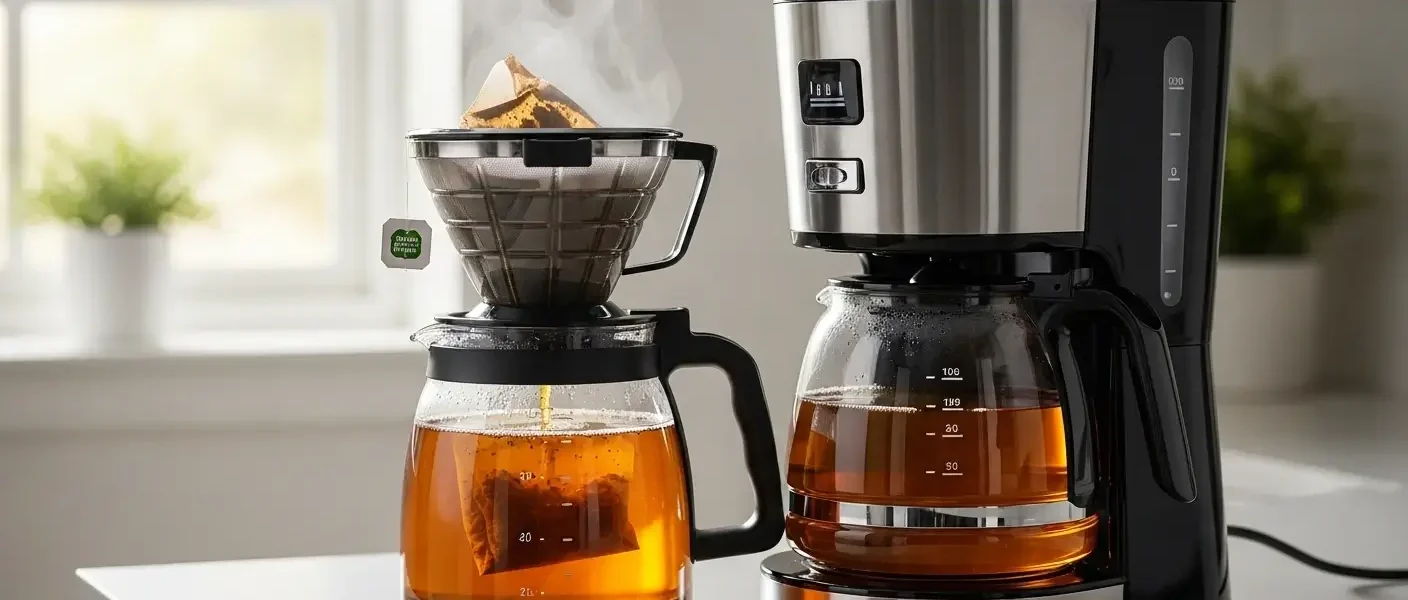 brew tea with coffee maker