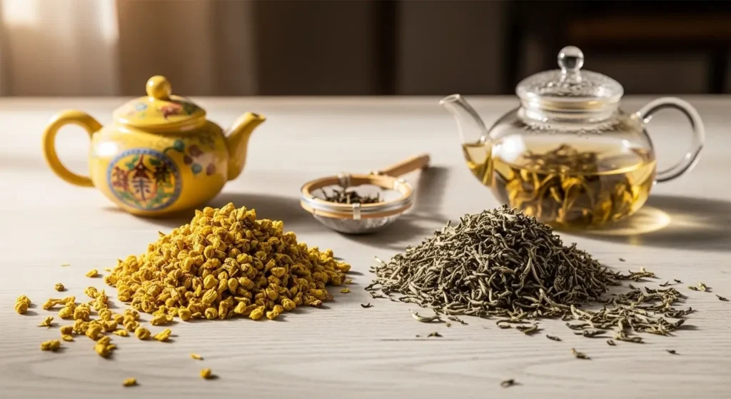 processing methods comparing yellow tea vs white tea