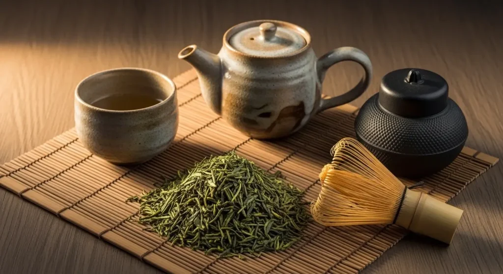 step-by-step brewing instructions for sencha tea