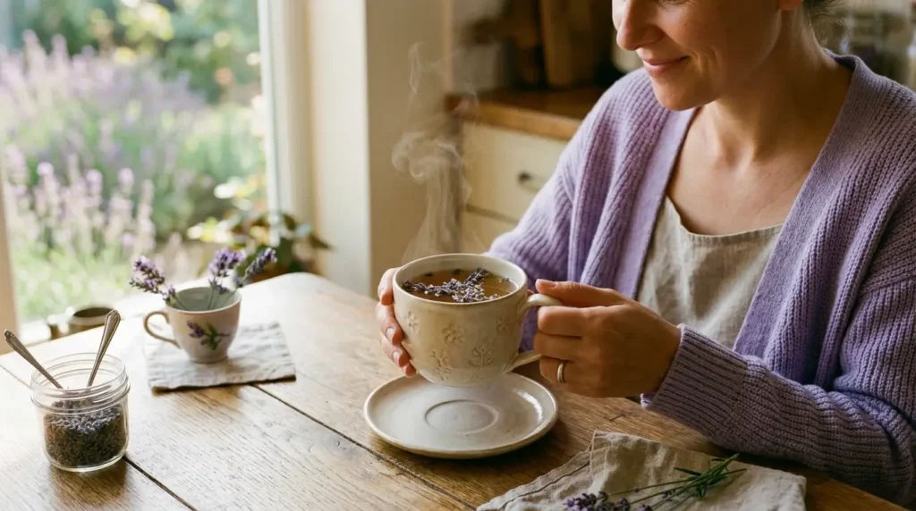 is lavender tea good for acid reflux