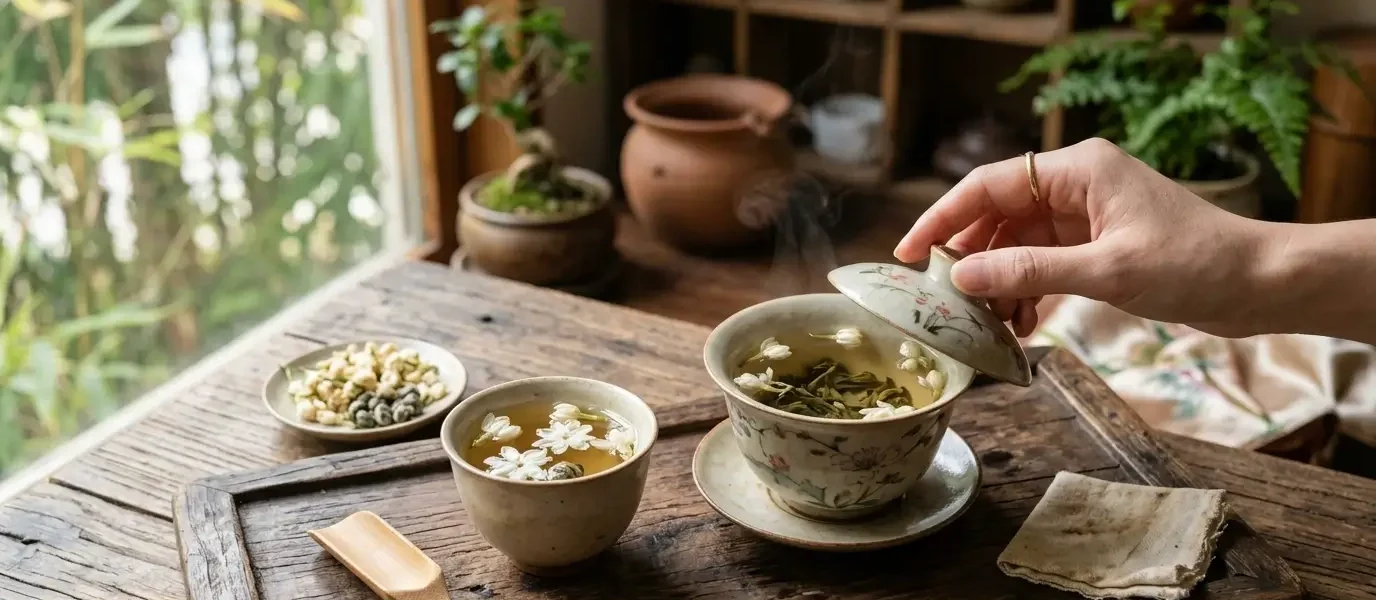 jasmine tea for acid reflux