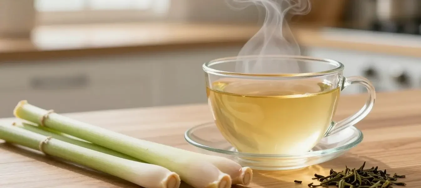 lemongrass tea good for sore throat