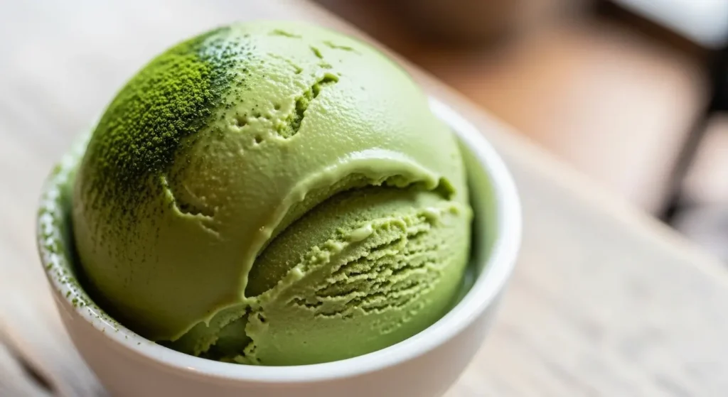matcha ice cream
