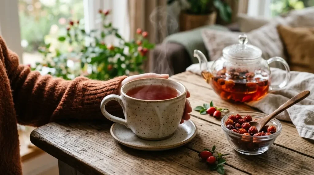 navigating rosehip tea consumption