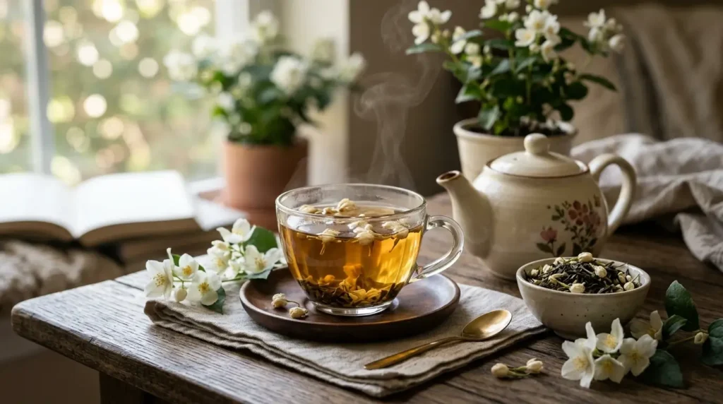 potential benefits of jasmine tea for acid reflux