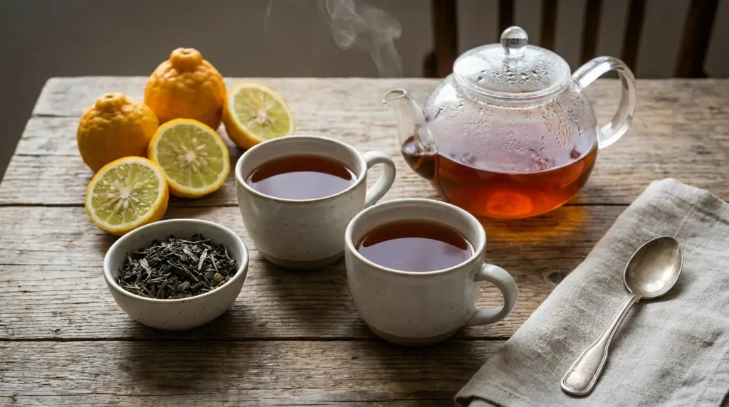 the ritual and experience between earl grey tea and coffee