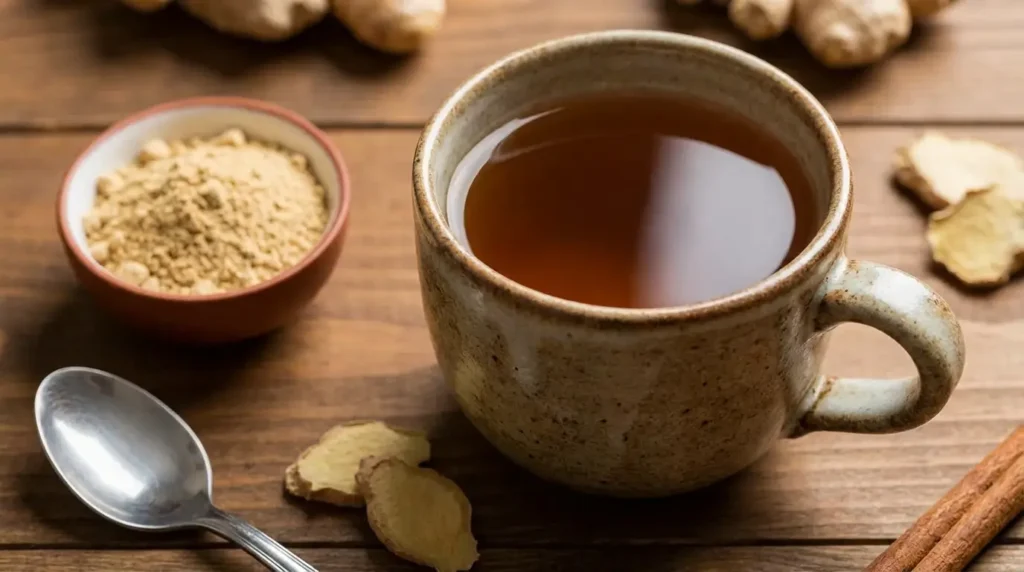 understanding ginger tea made with ginger powder