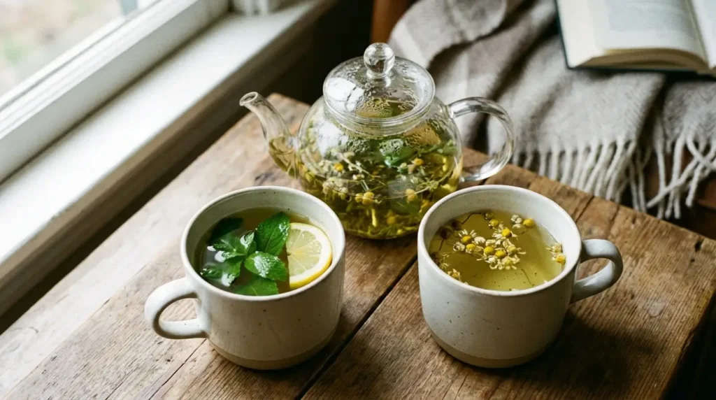 understanding the core components peppermint tea or chamomile tea
