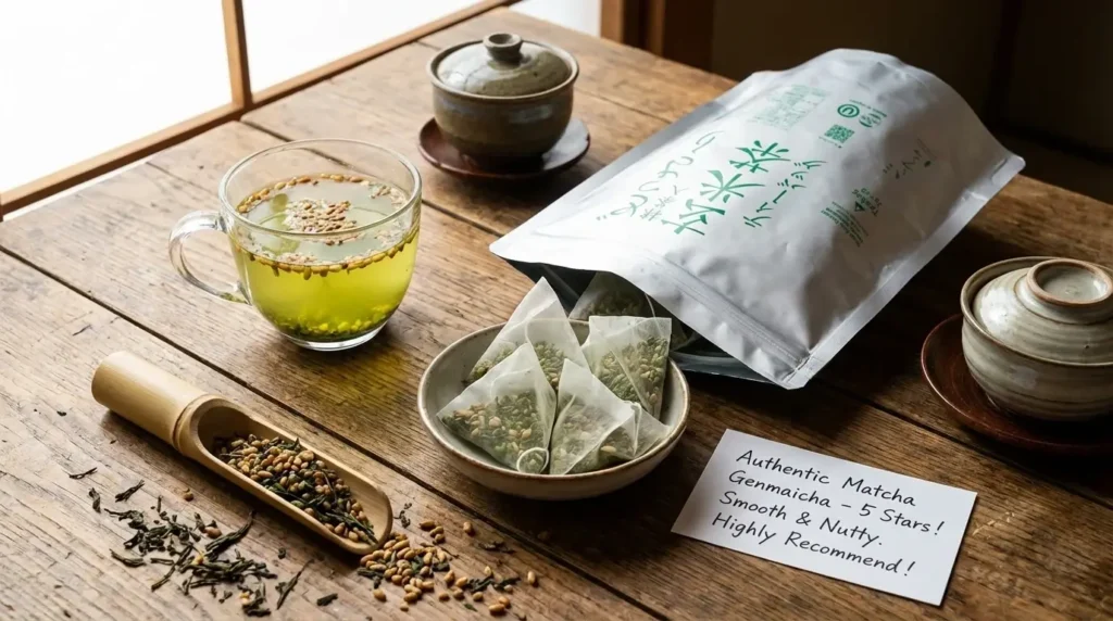 Culinary Teas Genmaicha Extra Green with Matcha