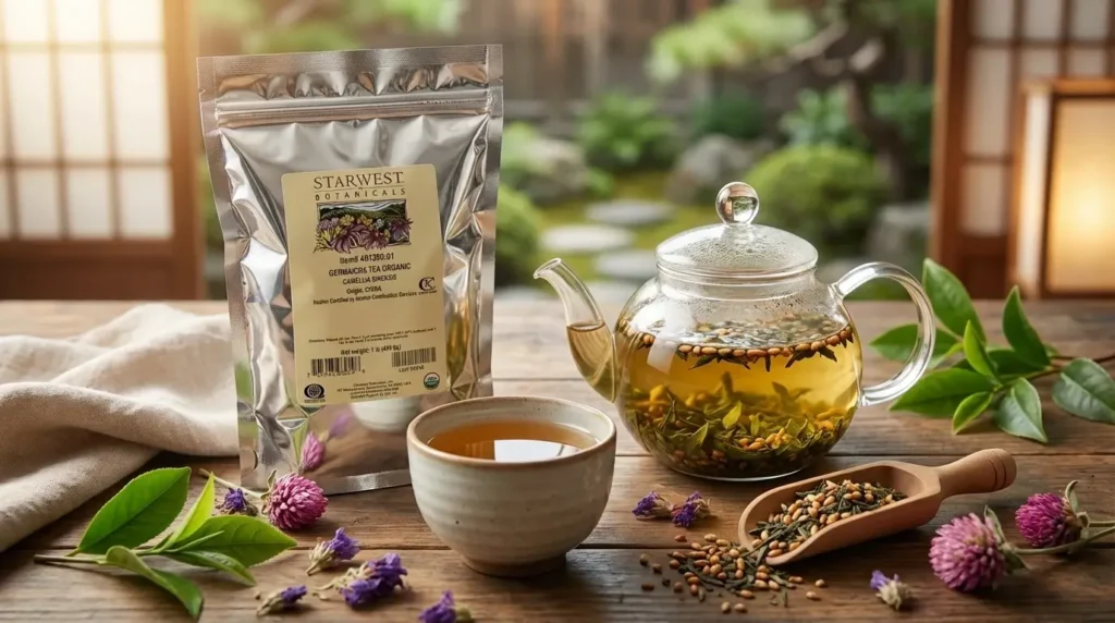 Starwest Botanicals Organic Genmaicha Tea