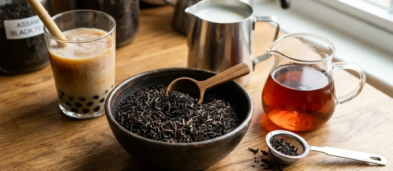 black tea used for milk tea