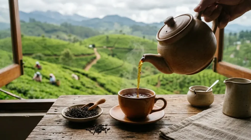 ceylon black tea — bright and versatile