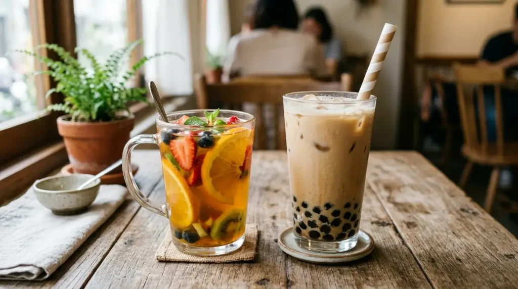 common misconceptions about fruit tea and bubble tea