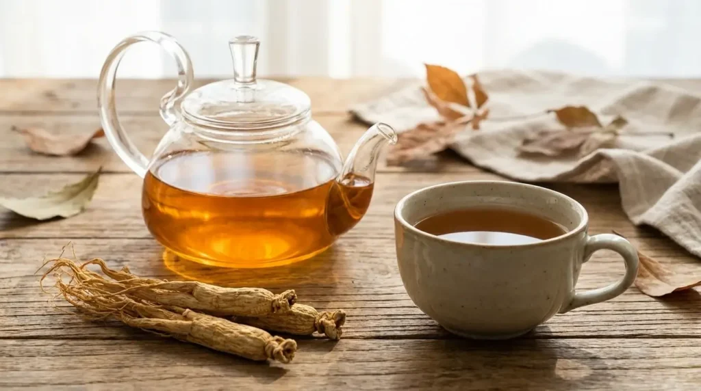 does ginseng tea have caffeine the direct answer