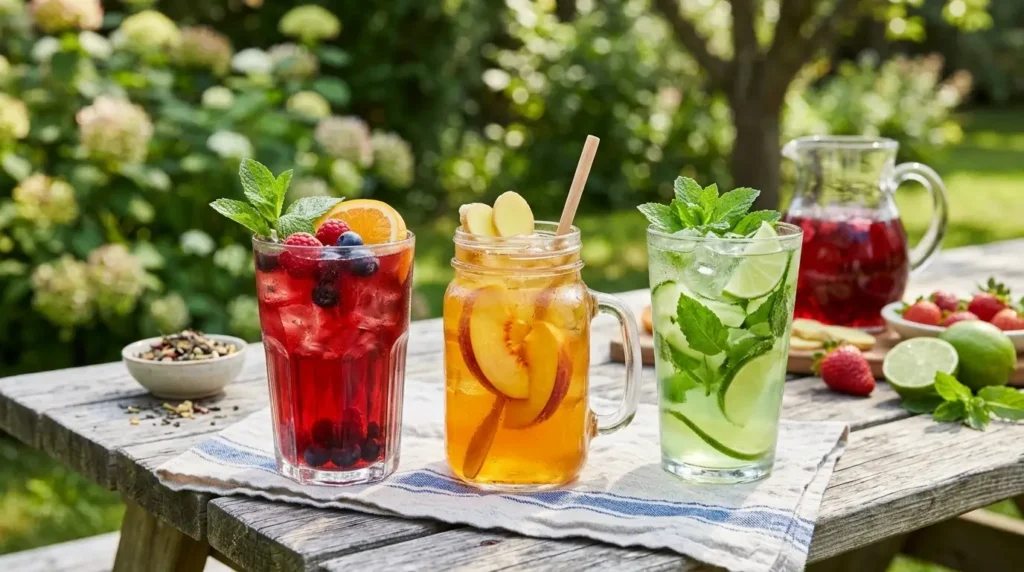 fruity herbal tea blends for summer flavor
