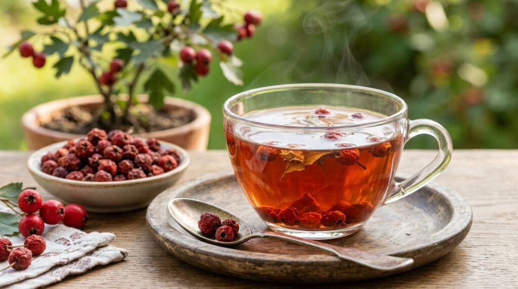 hawthorn berry tea