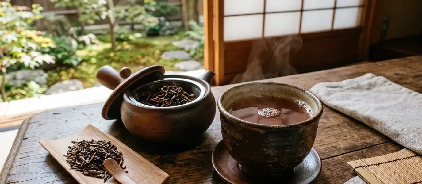 hojicha tea to water ratio