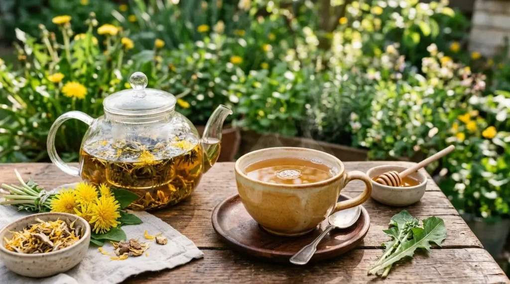 nutritional profile what’s actually in dandelion tea