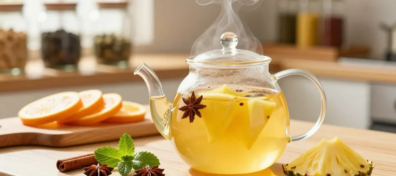 spiced tea recipe with pineapple juice