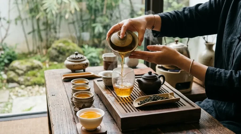 what actually adds calories to your oolong tea
