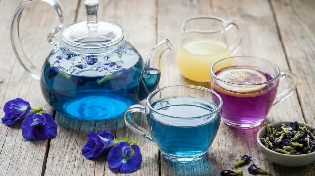 why people drink butterfly pea flower tea for sleep