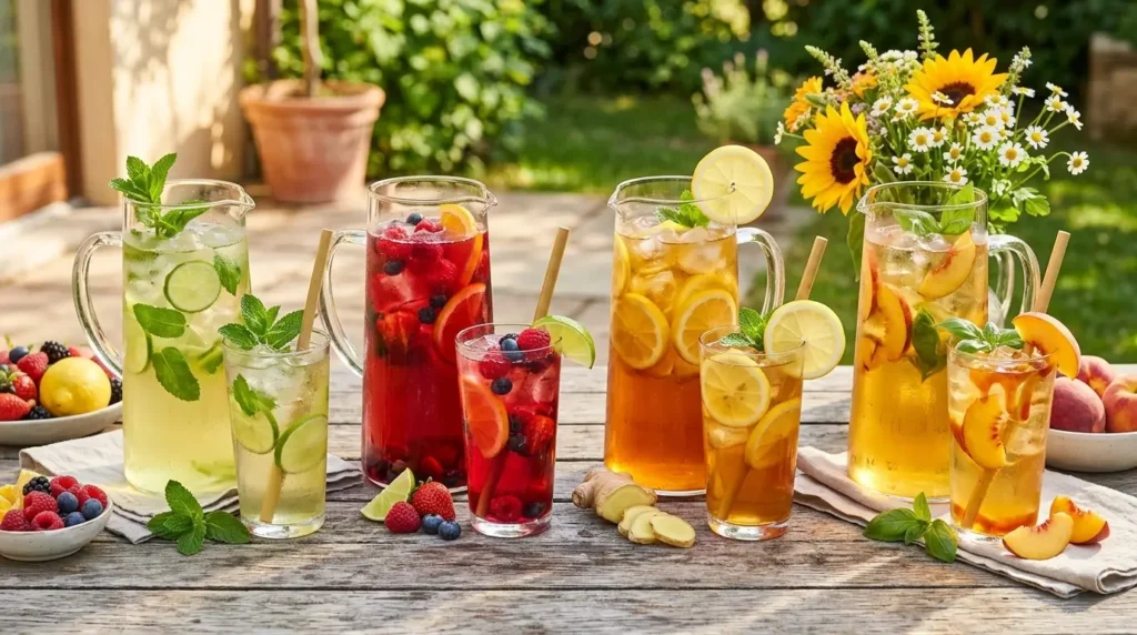why tea is the perfect drink for a hot day