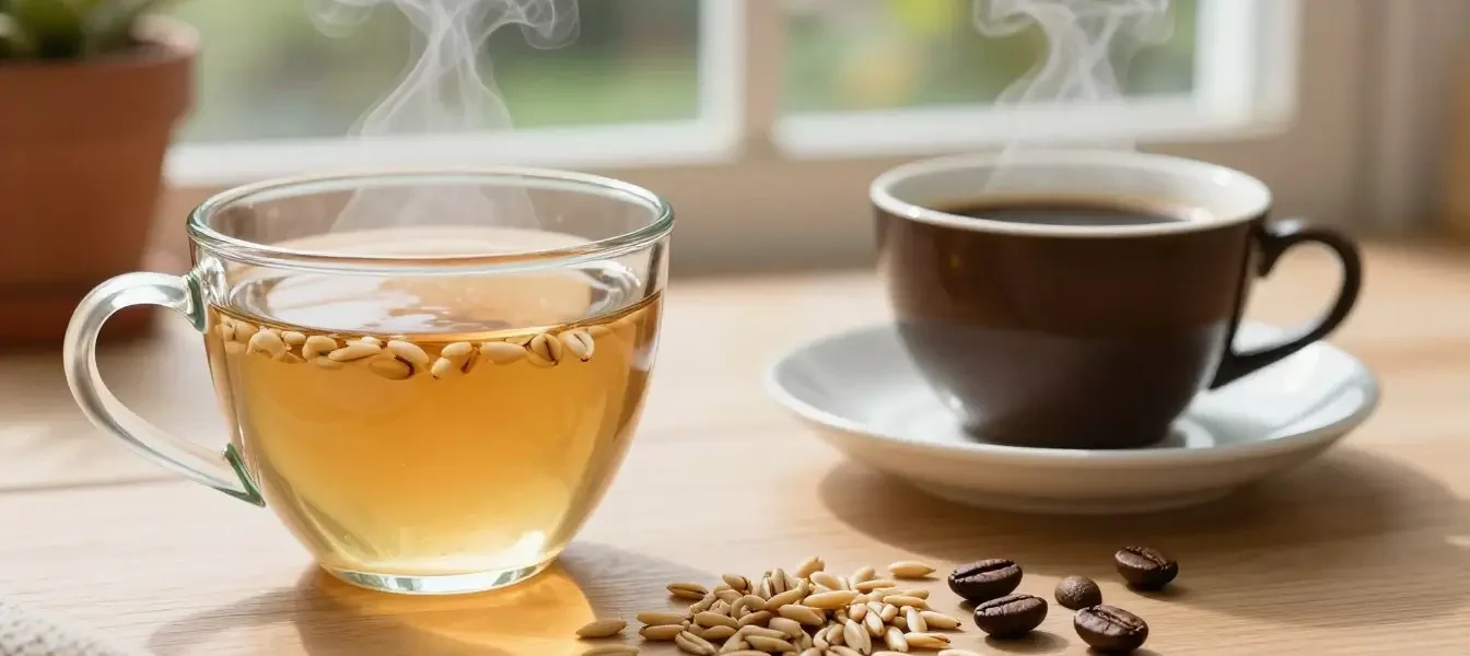 barley tea tastes like coffee