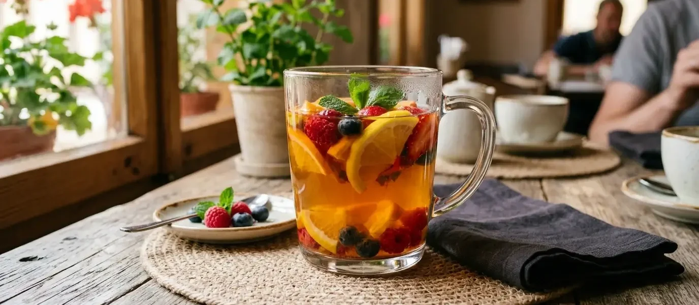 fruit tea how to make
