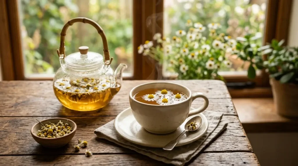health benefits of chamomile tea