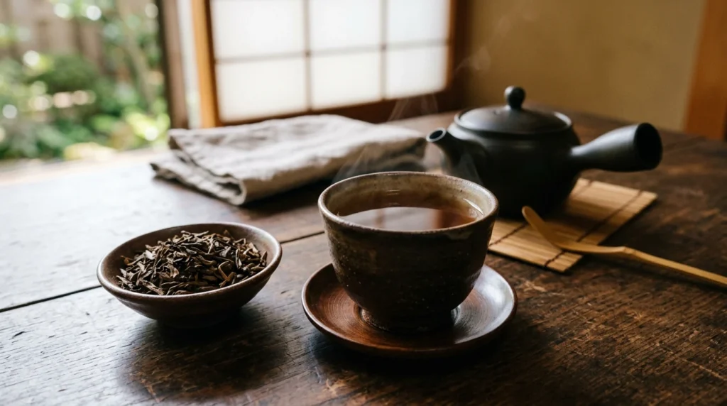 how hojicha supports mental wellness and sleep