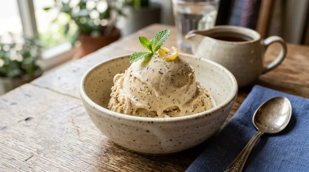 how to make earl gray ice cream without an ice cream maker