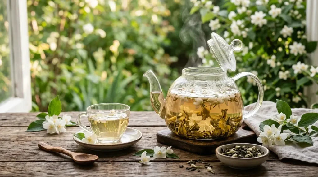 how to use jasmine tea for skin benefits