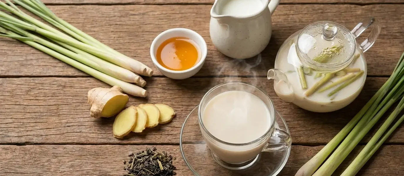 lemongrass tea recipe with milk