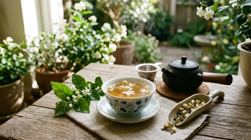 science-backed jasmine tea benefits for skin