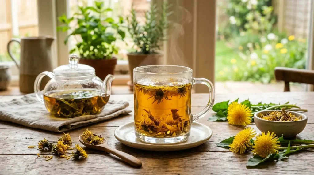 what is dandelion tea and how does it work