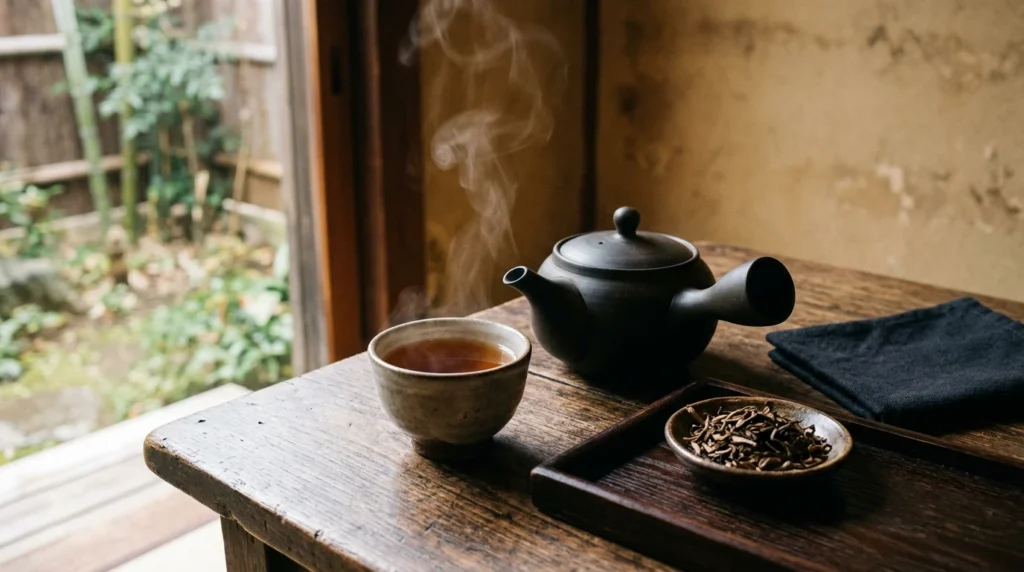 who should limit or avoid hojicha tea
