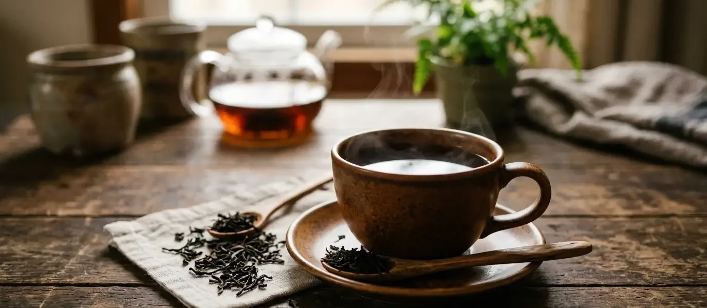black tea 3 hours before bed